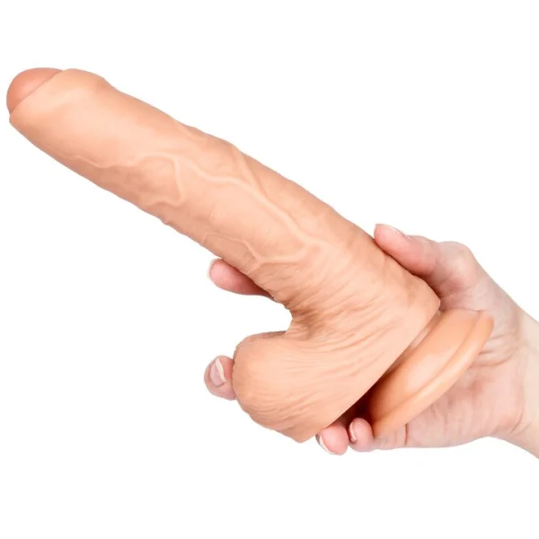 Bondara Fully Clad Light Tone Uncut Suction Cup Dildo – 8 Inch — image 5 of 5