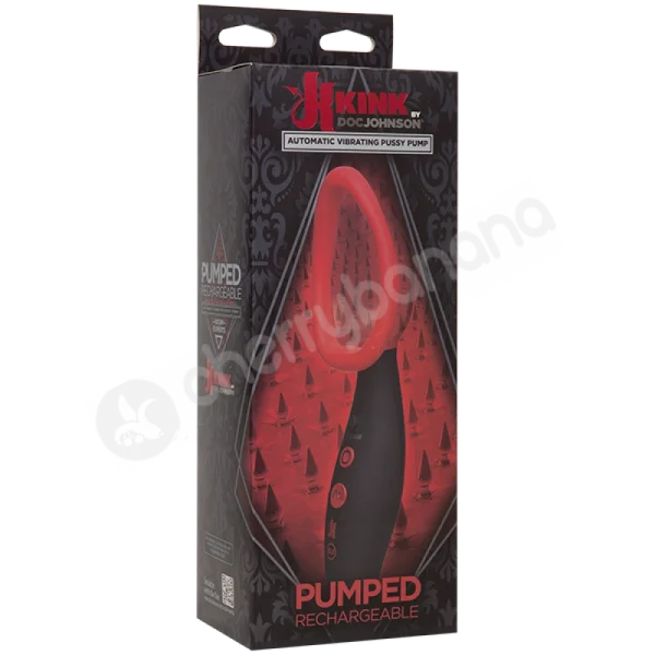 Kink Pumped Rechargeable Automatic Vibrating Pussy Pump