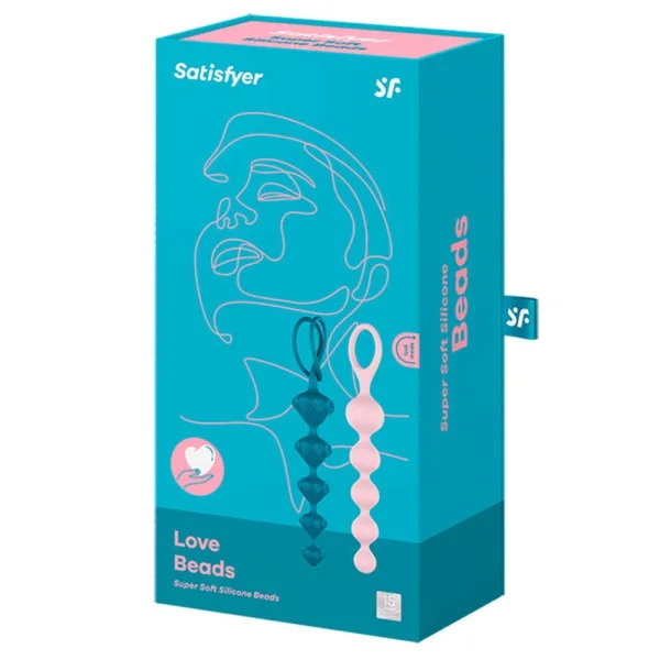 Satisfyer Soft Silicone Anal Beads - Set Of 2!
