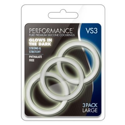 VS3 Large Silicone Cock Rings x3