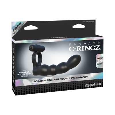 Fantasy C Ringz Posable Partner Double Penetrator