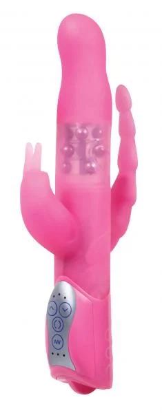 Eve's Triple Pleasure Rabbit Vibrator Pink — image 5 of 6