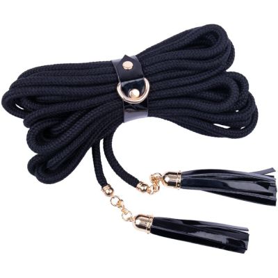 Bondara Luxe Gold Tassel Cotton Bondage Rope 10m
