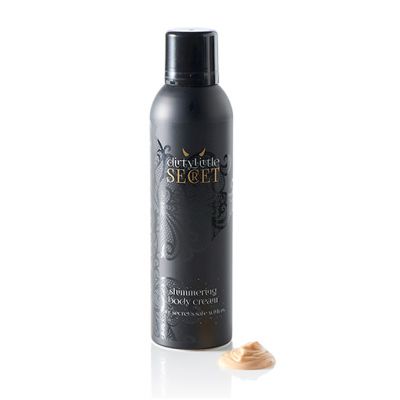 Dirty Little Secret Shimmering Body Cream Black 200ml