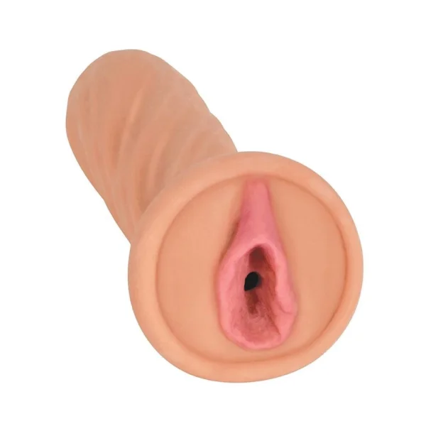 Mistress Bioskin Vibrating Stroker With Pubic Bone 1 Speed Bullet Shay Vanilla — image 5 of 9