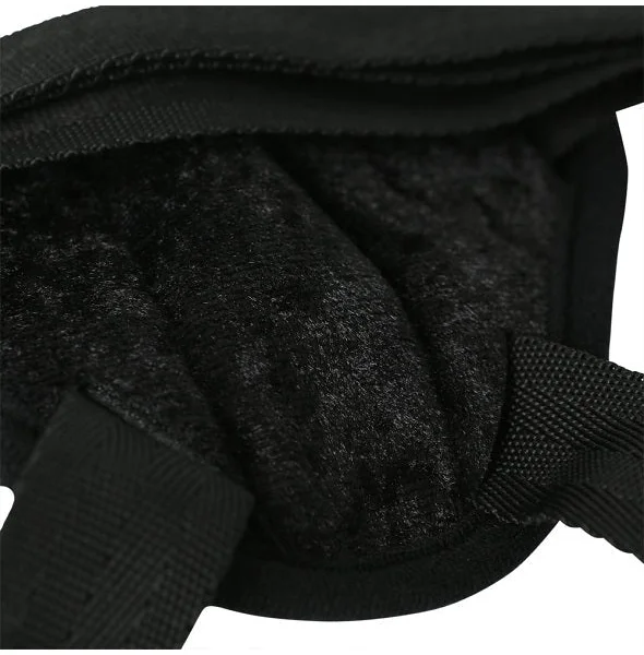 Vibrating Velvet Harness