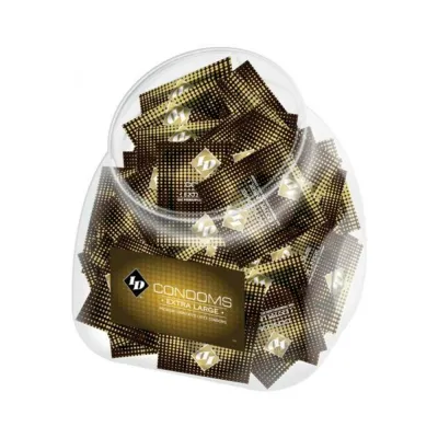 ID Extra Large Condoms 144 Fishbowl Display