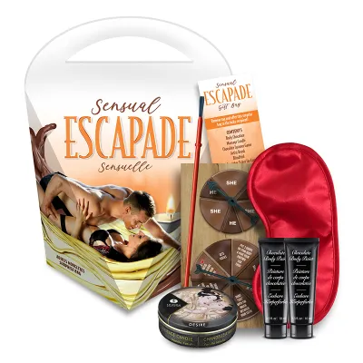 Sensual Escapade Surprise Bag Adult Novelties Surprise Bag 6 Piece Kit