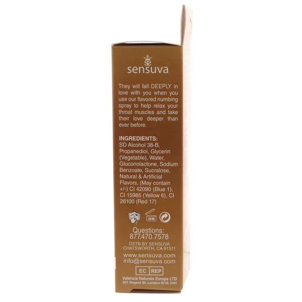 Deeply Love You Throat Relaxing Spray - Salted  Caramel - 1 Fl. Oz.