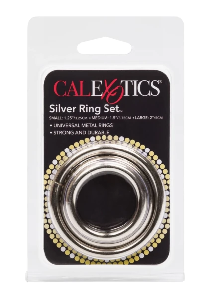 Silver Ring 3 Piece Set