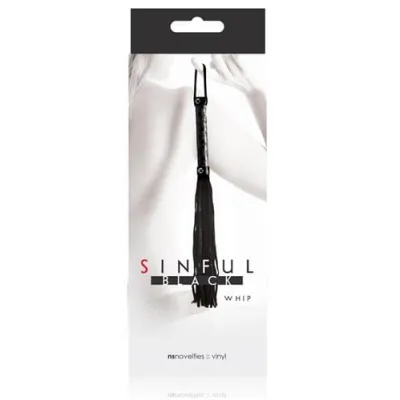 Sinful Whip Black
