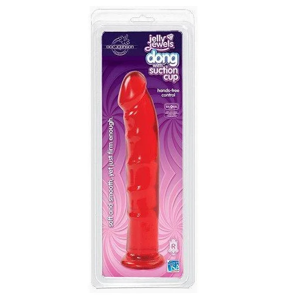 Jelly Ruby Dong w/ Suction Cup