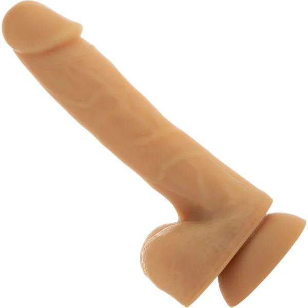 BMS Factory Addiction Andrew Posable Dual-Density Silicone Dildo with Suction Cup