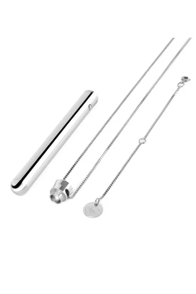Le Wand Vibrating Necklace Silver