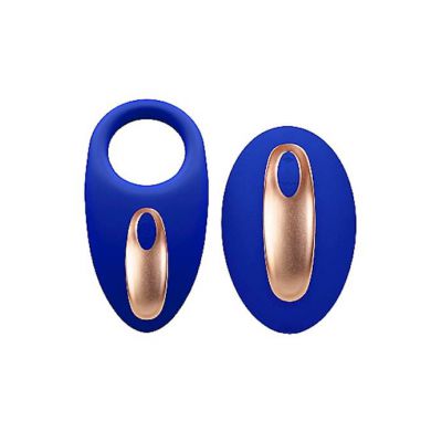 Dual Vibrating Toy Poise Blue One Size
