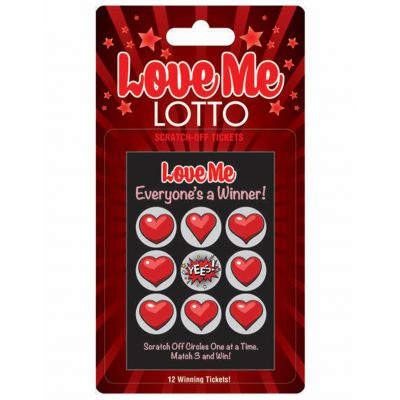 Love Me Lotto Scratch Off Tickets