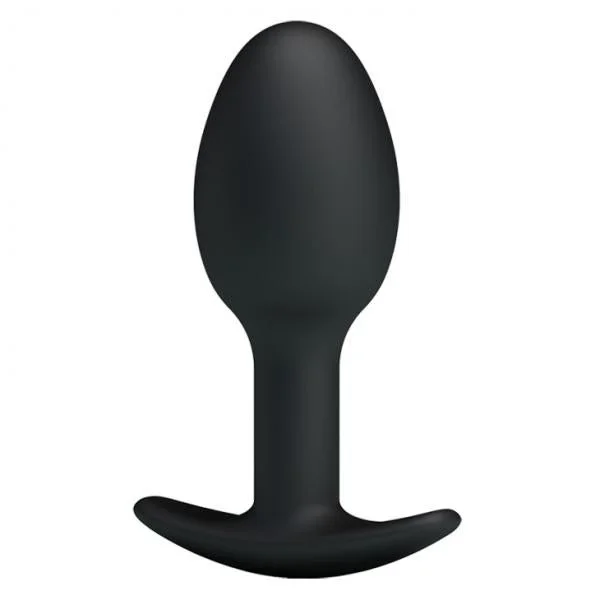 Pretty Love 3.34 inches Silicone Anal Plug with Ball Black — image 5 of 8