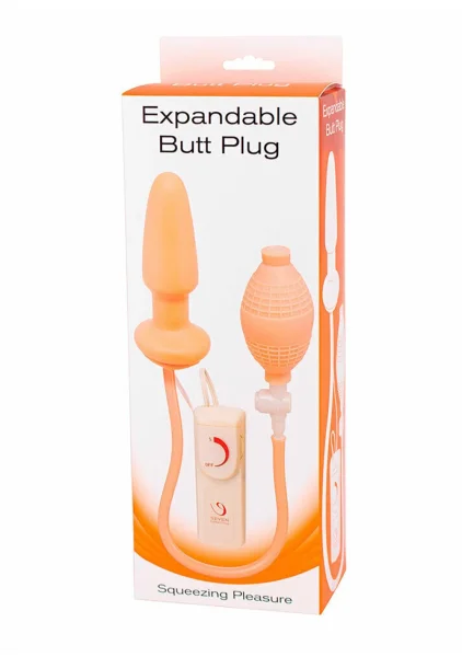 Expandable Vibrating Butt Plug