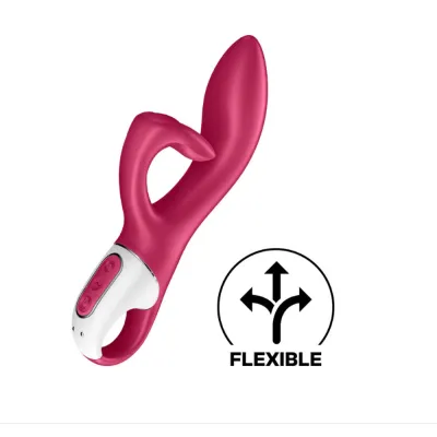 Satisfyer Embrace Me Rabbit Vibrator Berry