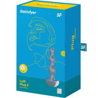 Lolli 2 Ribbed Vibrating Butt Plug