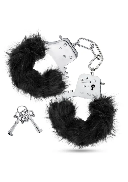 Temptasia - Plush Fur Cuffs - White