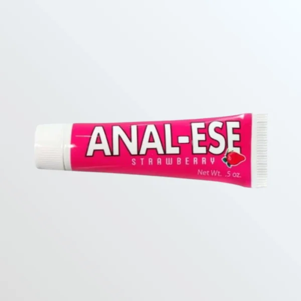 Anal-Ese Strawberry Numbing Anal Lubricant | 0.5 Oz (15ml)