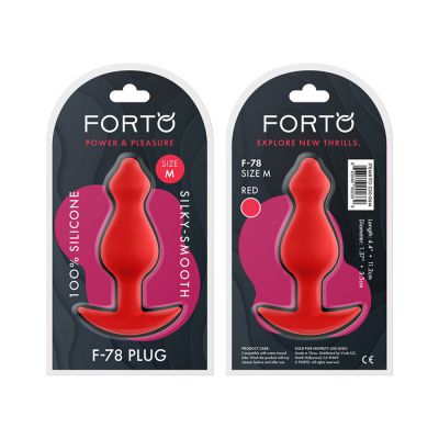 Forto F 78 Pointee 100 Silicone Plug Medium