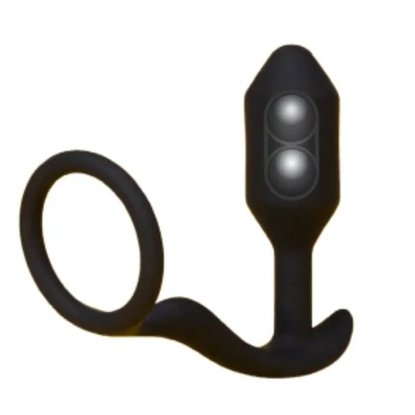 b-Vibe Snug and Tug Ring and Weighted Butt Plug — image 4 of 11