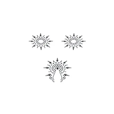 Petits Joujoux Gloria Body Jewelery Black Set Of 3