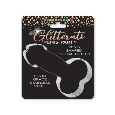 Games Novelty Glitterati Penis Cookie Cutter
