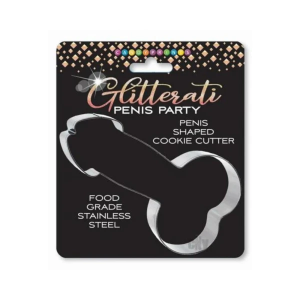 Games & Novelty: Glitterati Penis Cookie Cutter