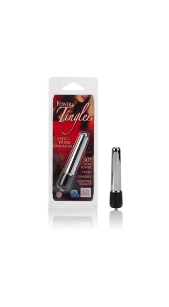 Power Tingler Mini Massager Silver