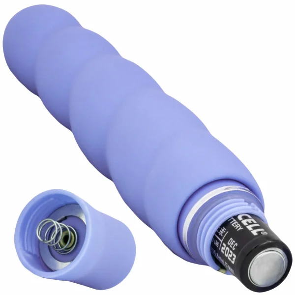 Luxe Anastasia Silicone Vibrator by Blush Novelties - Anastasia Periwinkle