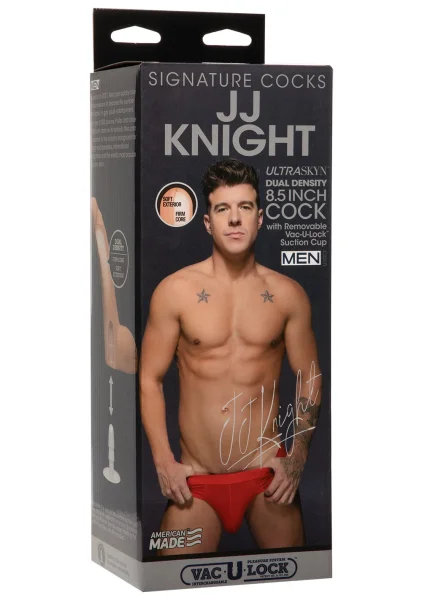 Signature Cocks - JJ Knight 8.5" ULTRASKYN™ Cock with Removable Vac-U-Lock™ Suction Cup