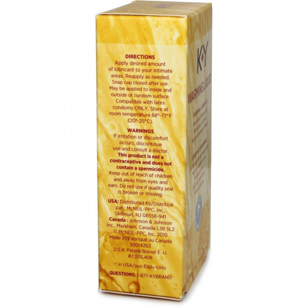 K-Y Warming Liquid - Water-Based Lube | 2.5oz — image 4 of 17