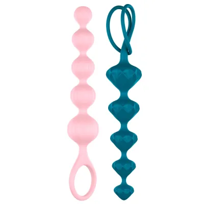 Satisfyer Beads Super Soft Silicone Colored