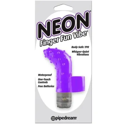 Neon Finger Fun Vibe Purple