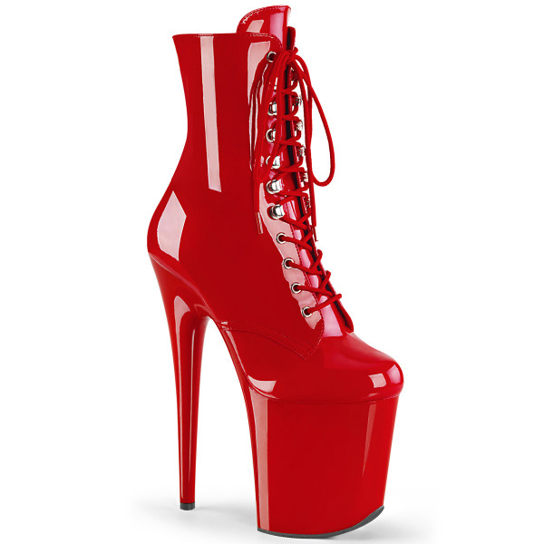 8 inches Heel, 4 inches PF Lace-Up Ankle Boot, Side Zip — image 25 of 25