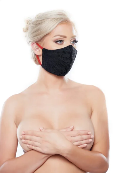 Kitten - Simone Opaque Lace Mask — image 5 of 9
