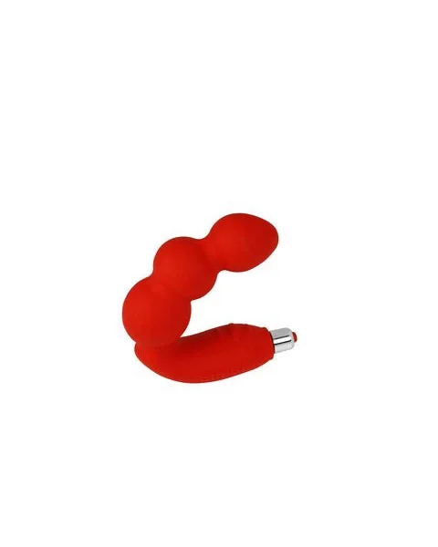 Big Boy Silicone Vibrator Waterproof Red — image 7 of 8