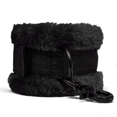 Bondara Black Furry All Mine In Bed Restraint