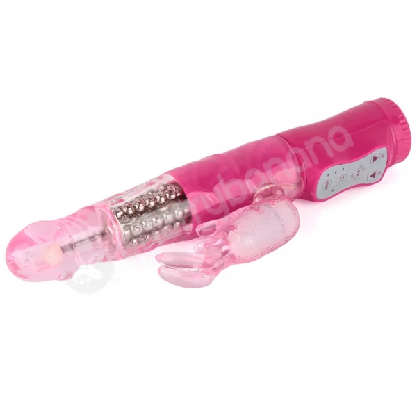Cherry Banana Love Bunny 15 Function Pink Rabbit Vibrator