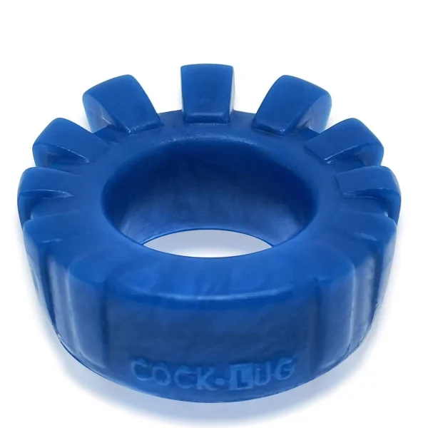 COCK-LUG Lugged Cockring Marine Blue