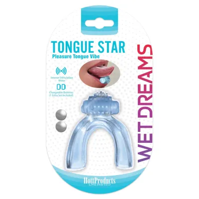 Wet Dreams Tongue Star Blue