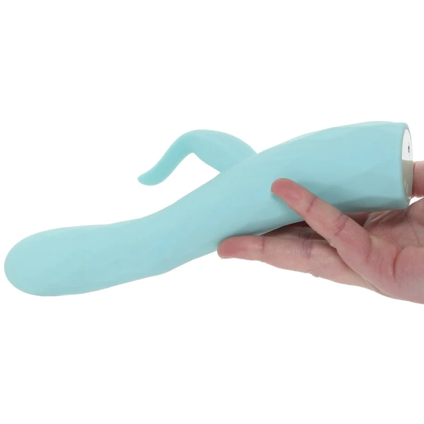 Goddess Heat Up Rotating Rabbit Vibe in Aqua — image 4 of 6