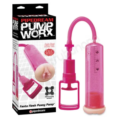 Pump Worx Pink Fanta Flesh Pussy Pump