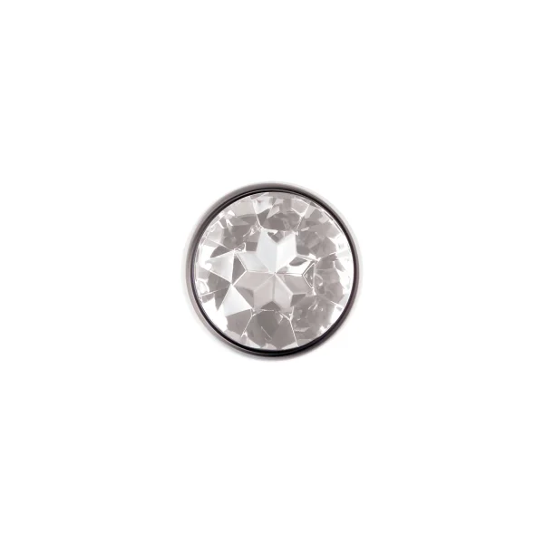 Clear Anal Gem Plug - Medium