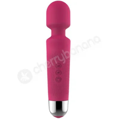 Voodoo Pink 20 Speed Mini Halo Wireless Vibrating Massage Wand