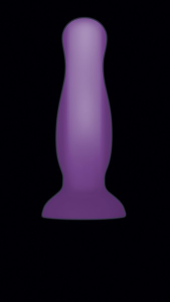Glowing Purple Butt Plug