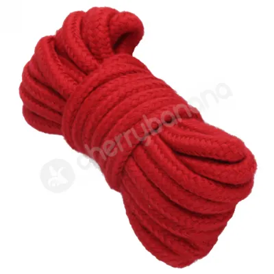 Cherry Banana Dare Red Bondage Rope Cotton 5m